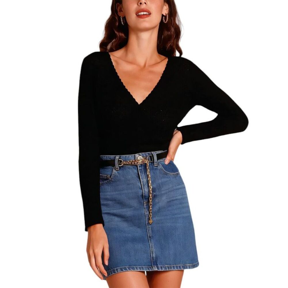Adele Berto Womens  Wool Sweater